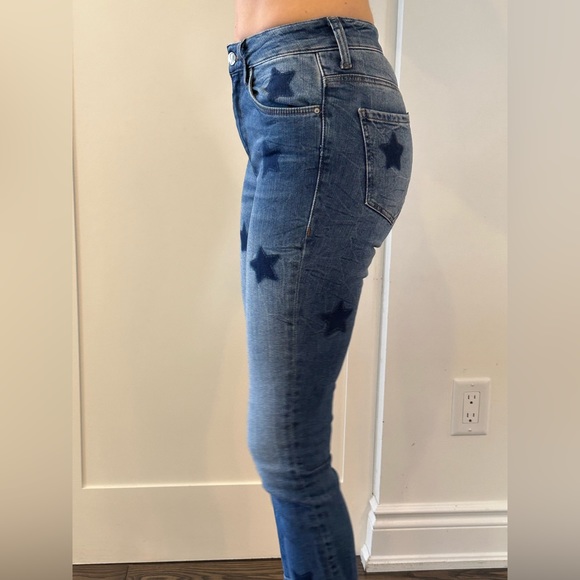 Mavi Jeans- Tess- High Rise Skinny with star details - Picture 6 of 7